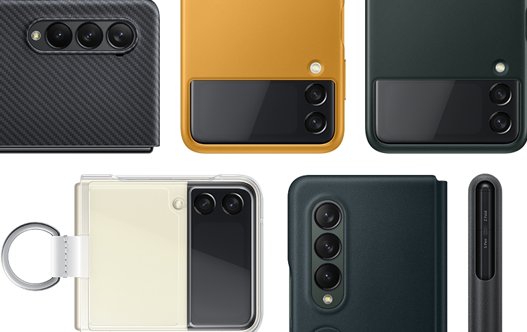 アクセサリー Galaxy Z Fold3 5G　Galaxy Z Flip3 5G　全体カットのイメージ画像
