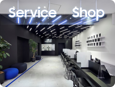 B1F：Service | Shop / S Pen Atelier
