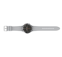 全体カット横シルバー「Galaxy Watch4　Classic」　46mm