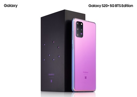 BTS Galaxy S20+ 5G BTS Edition ワイヤレス充電器付