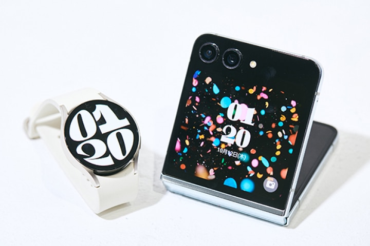 折りたたみスマホ「Galaxy Z Flip5」と田中シェンの東京散歩 | Samsung