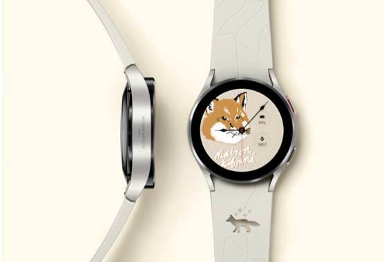 ギャラクシー ウォッチ4 メゾンキツネ galaxy watch 4 限定版-