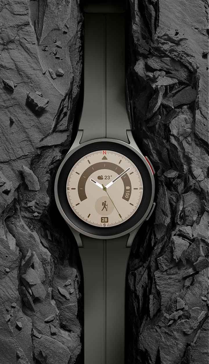 Galaxy Watch 5 pro Gray Titanium | rgbplasticos.com.br