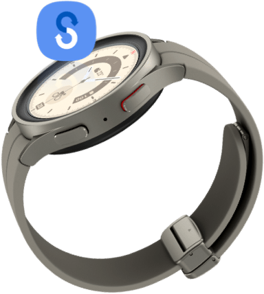 Galaxy Watch5 Pro (LTE版) グレーチタニウム