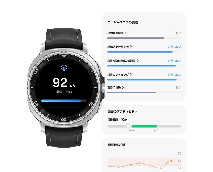 Galaxy Watch8 Classic（ギャラクシーウォッチ8クラシック）46mm