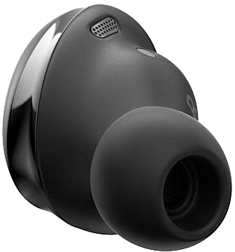 Auricular derecho Galaxy Buds Pro en color negro fantasma visto desde atrás.