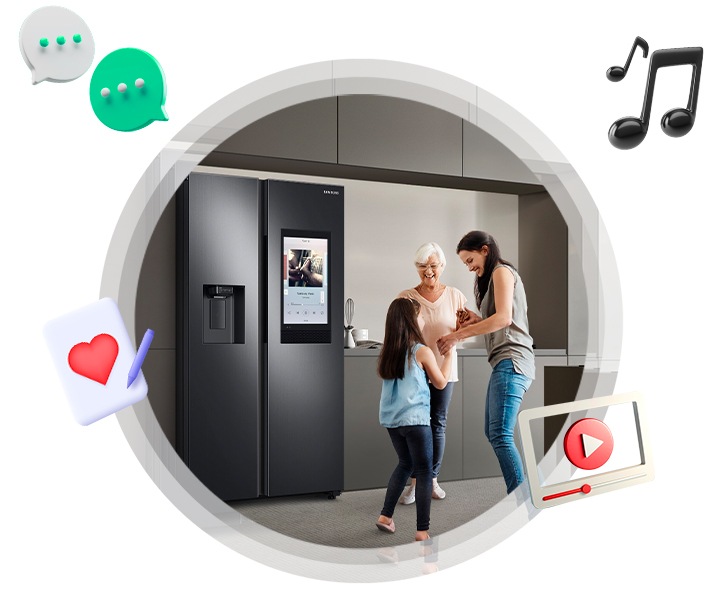 Family Hub™, el primer Refrigerador Smart para una vida conectada