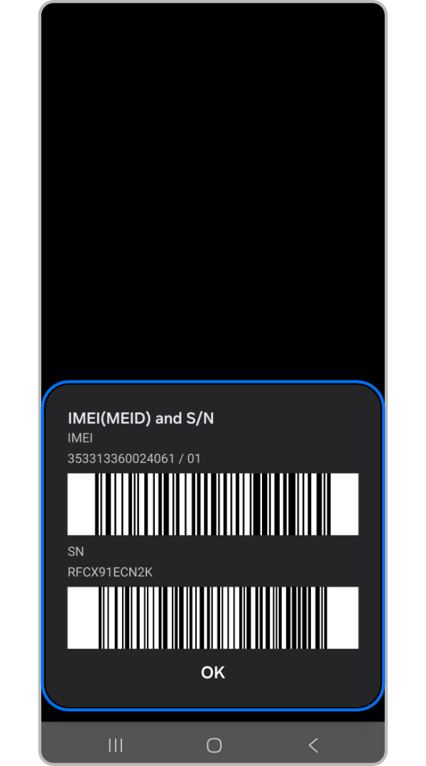 How to find phones model number serial number or IMEI number | Samsung ...