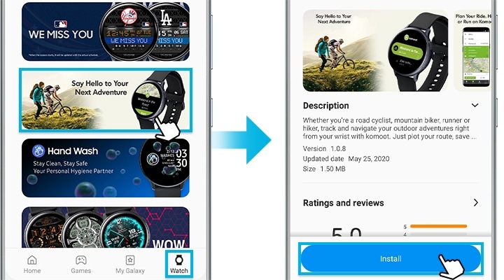 Cómo personalizar aplicaciones en tu Samsung Galaxy Watch Active2 | Samsung  Latinoamérica