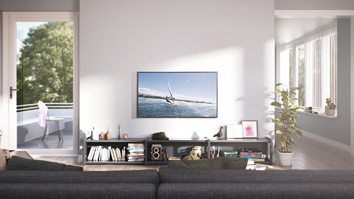 Samsung acaba de lanzar una gigantesca televisión que no podrás