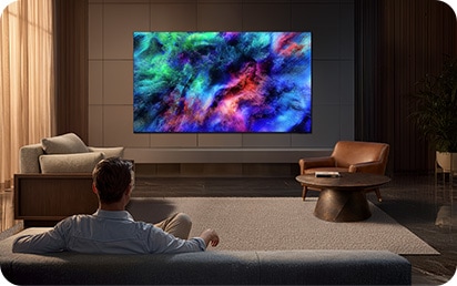 Micro RGB TV en una sala