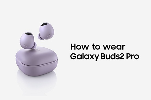 Galaxy Buds2 Pro Wireless Earbuds in Bora Purple