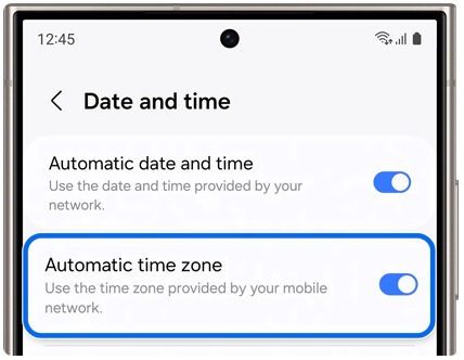 Android Change Time Change the date and time on your Galaxy phone or tablet. | Samsung ...
