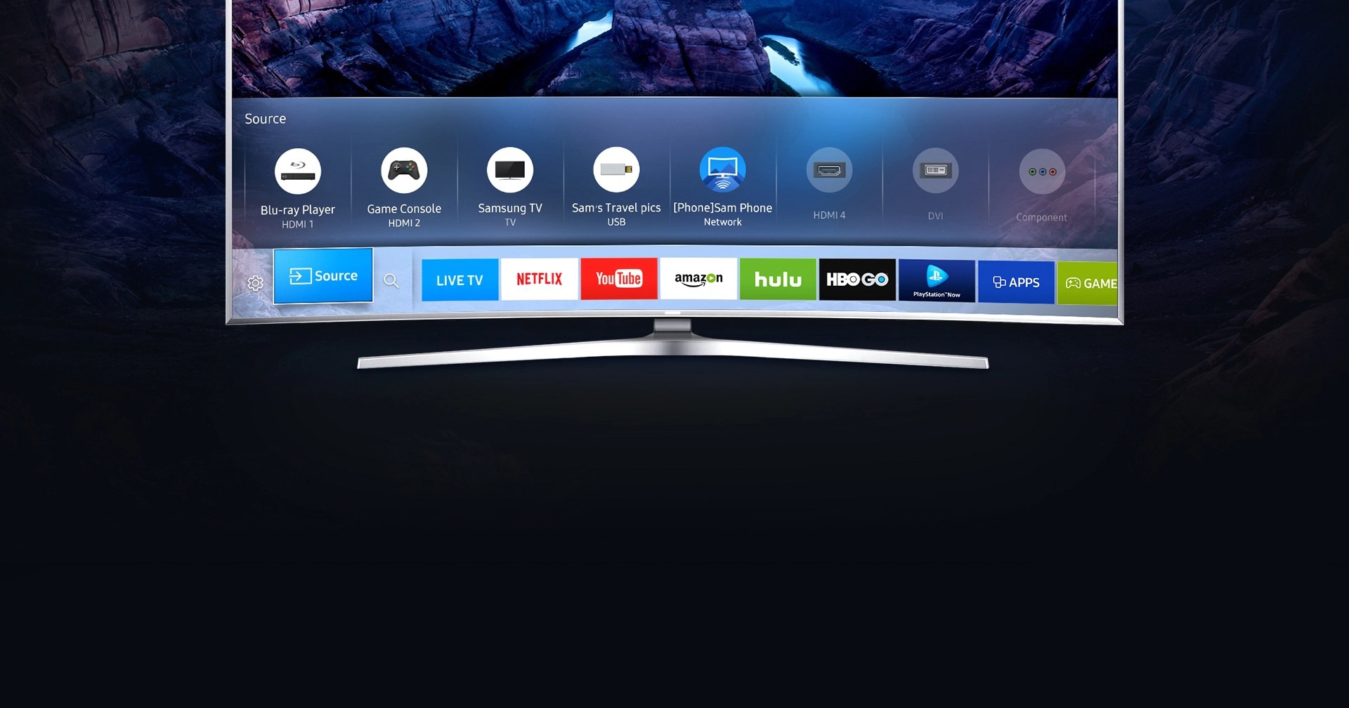 Watch content from your Samsung Smart TV