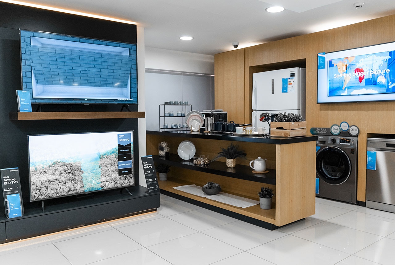 Samsung appliances showroom on sale