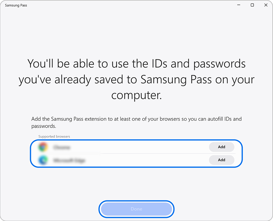 How to use Samsung Pass on your Samsung computer | Samsung Lebanon