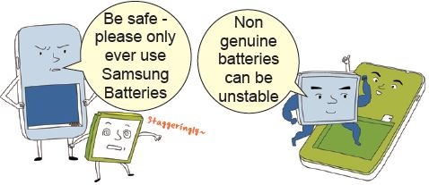 use original battery