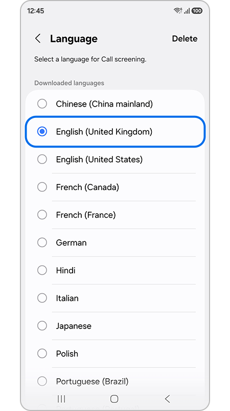How to use the Call screening feature with AI assistant on the Samsung ...