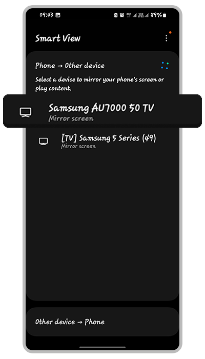 how to mirror from your samsung smartphone to your tv? Samsung LEVANT