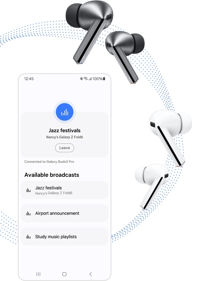 Samsung Galaxy Buds3 Pro - Silver | Samsung Jordan