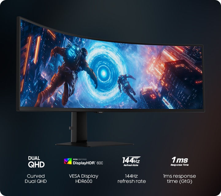 Odyssey Gaming Monitors - Unrivaled Performance | Samsung Jordan