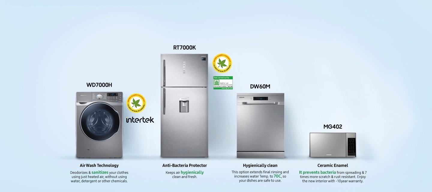 Samsung deals new appliances