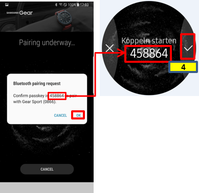 connect gear s to non samsung phone