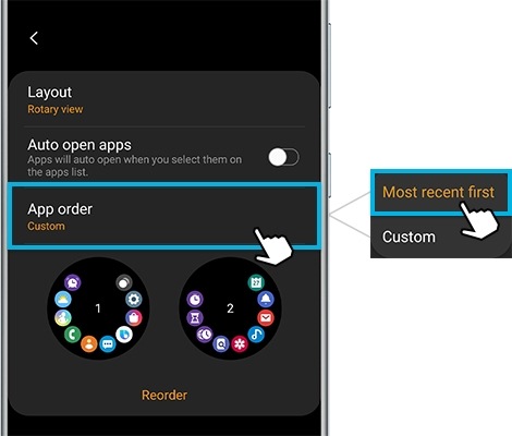 samsung active 2 widgets