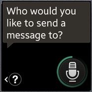 send message to