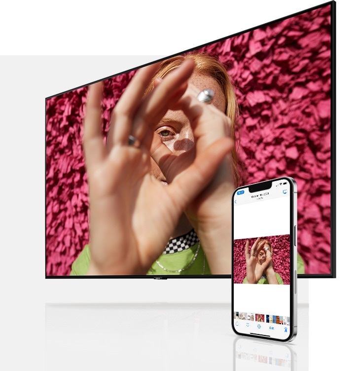 højt Picasso fiktiv Smart TV | The Apple TV app & AirPlay | Samsung Levant