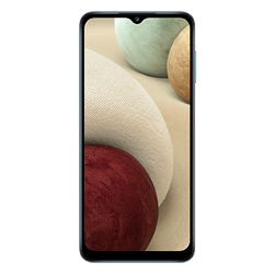 Galaxy A12 Blue Front