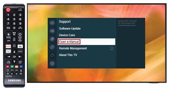 How to find instruction manual & user guide for your Samsung TV ...