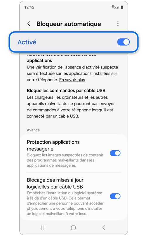 comment désactiver le bloqueur de publicité sur samsung