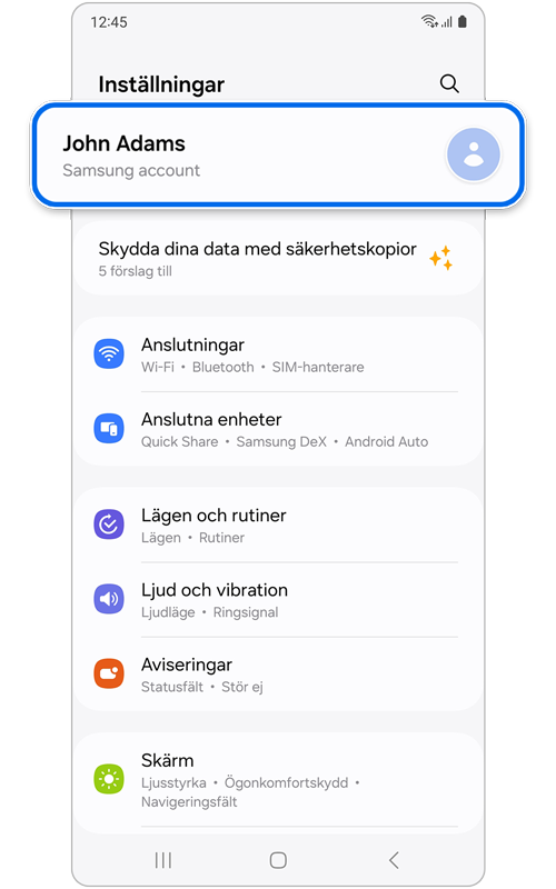 Synkronisera Onedrive Med Din Galaxy Enhet Samsung Sverige 2828