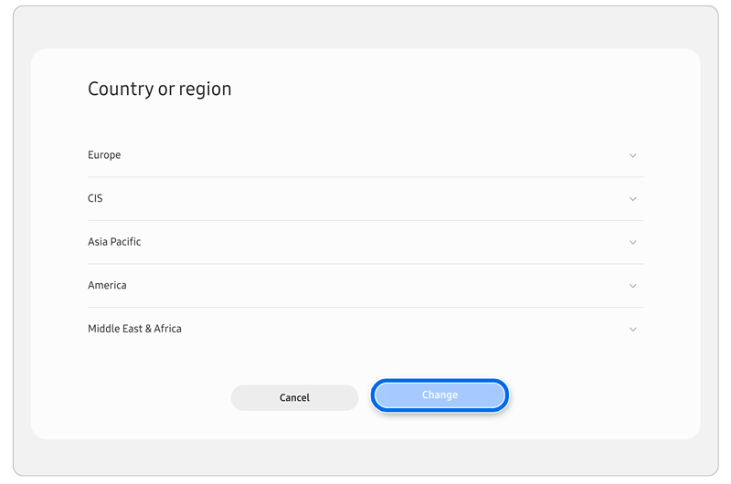 How to change your Samsung Account country or region Samsung UK