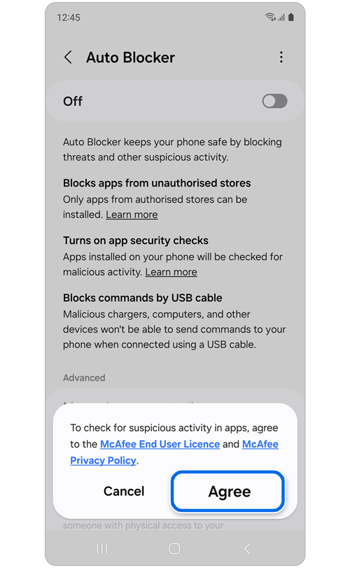 Protect your phone with One UI 6 Auto Blocker feature Samsung UK