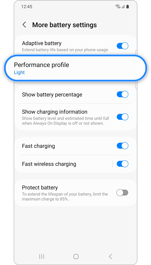 Reduce Power Consumption With Light Performance Mode On Your Galaxy ...