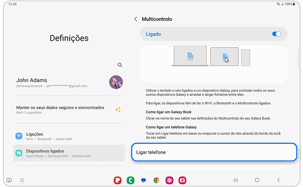 Navegue no seu telemóvel Galaxy e tablet Galaxy utilizando o ...