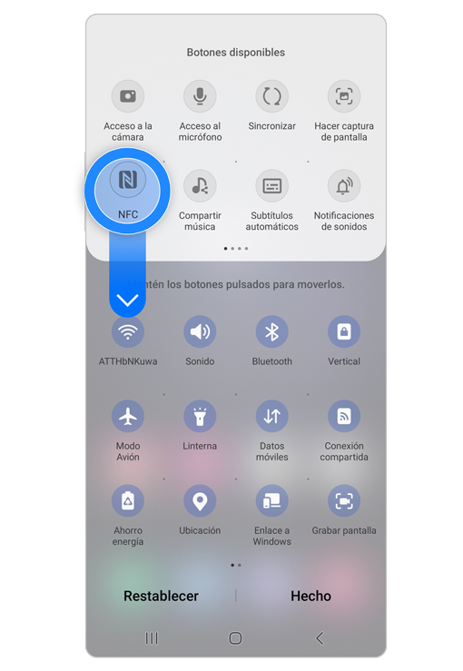 Solucionar problemas de NFC en dispositivos Galaxy Samsung España