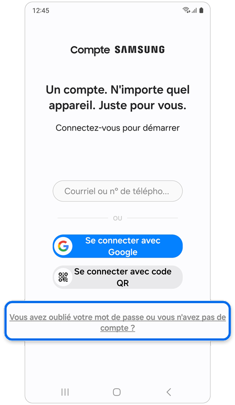 Comment trouver votre identifiant ou mot de passe Samsung si vous l