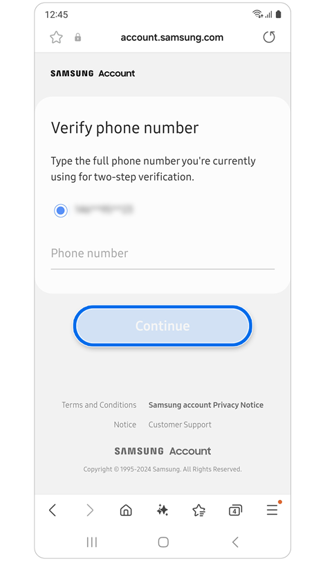 Recover your Samsung account ID and reset your password Samsung Australia