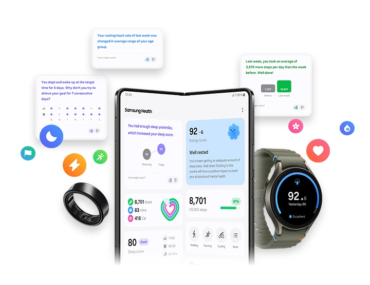 Samsung Health Aplicaciones y servicios Samsung MX