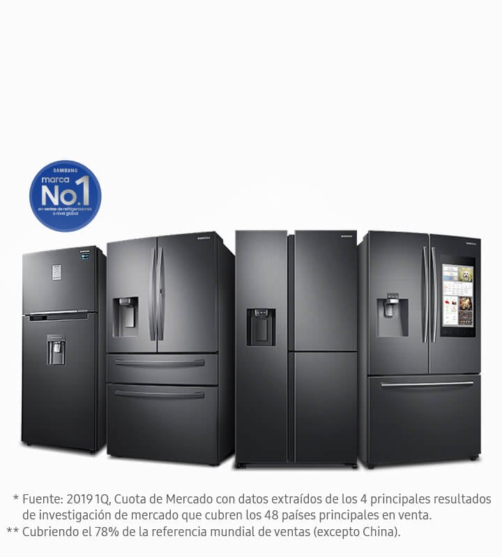 Ver todos los modelos Refrigeradores Samsung México