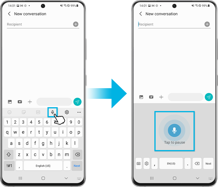 How to find the useful features of the Samsung keyboard on your Galaxy