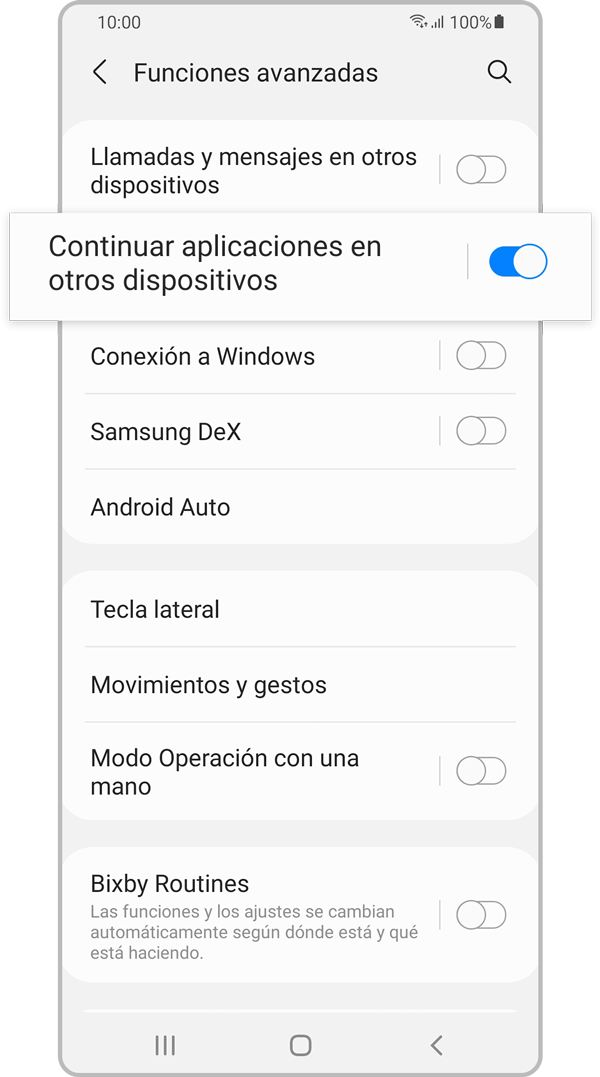 Cómo Utilizar La Función Continuar Aplicaciones En Otros Dispositivos ...