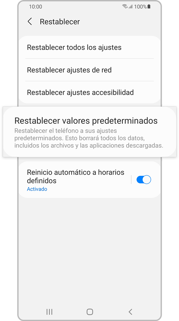 Cómo Realizar Un Restablecimiento De Fábrica En Su Teléfono Galaxy ...