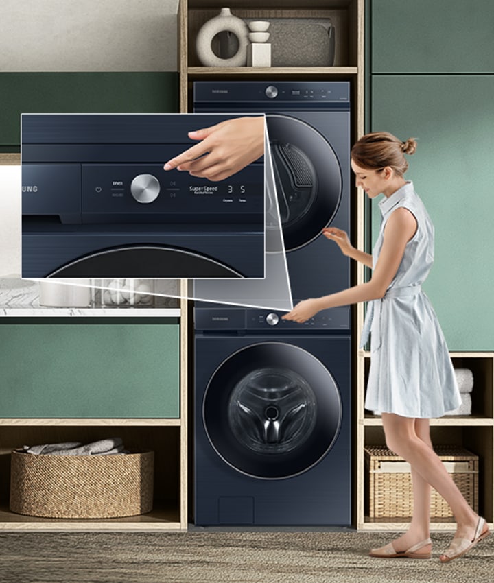 Tu Torre de Lavado para la secadora encima de la lavadora, Blanco :  : Grandes electrodomésticos