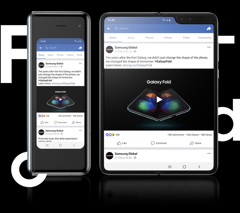 galaxy fold multitasking