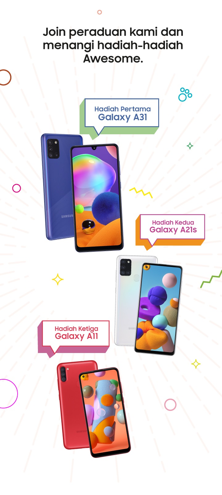 samsung seri a vs m