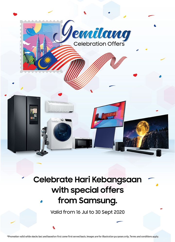 Merdeka Promotion For Samsung Tv And Daily Appliances Samsung Malaysia